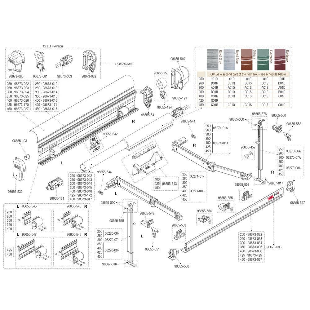 Kit Soporte Riel Frontal F45S Kit Soporte Riel Frontal F45S - Imagen 2