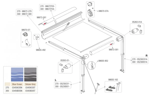 Base Gancho Pata/Rafter F35 - Imagen 2
