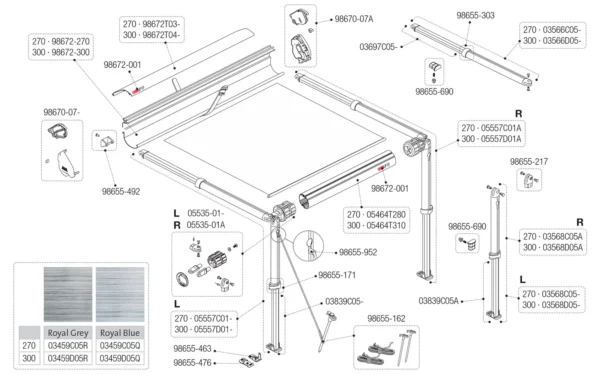 Pata Rafter F35 270 - Imagen 2