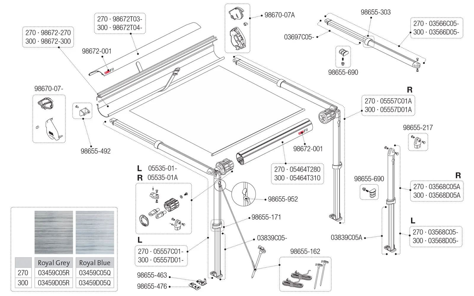 Pata Rafter F35 270 Pata Rafter F35 270 - Imagen 2