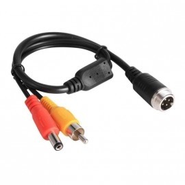 4 Pin Aviador Hembra A Rca