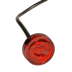 Piloto Redondo Led Galibo Rojo 38mm