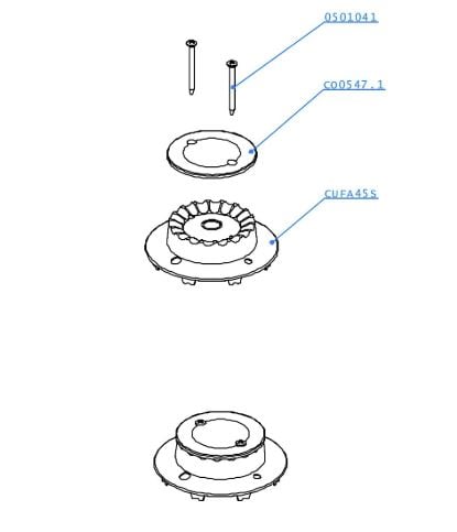 Kit Quemador Dometic 45mm Kit Quemador Dometic 45mm - Imagen 2