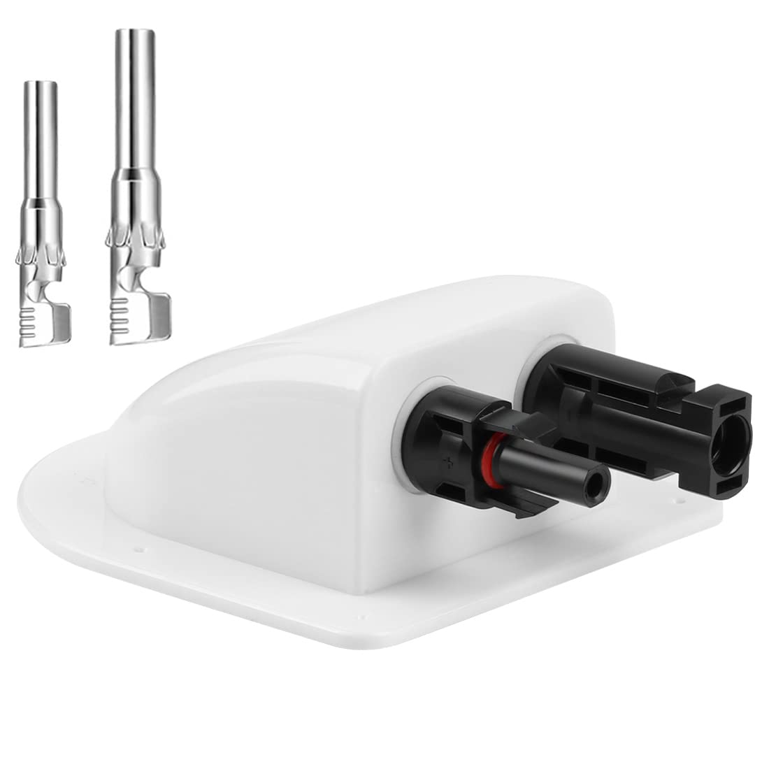 Cruza Cascos Placa Mc4 Blanco Cruza Cascos Placa Mc4 Blanco