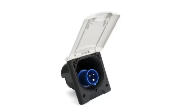 Toma Ext. 220V Cuadr. Magnetic Blanco - Imagen 3