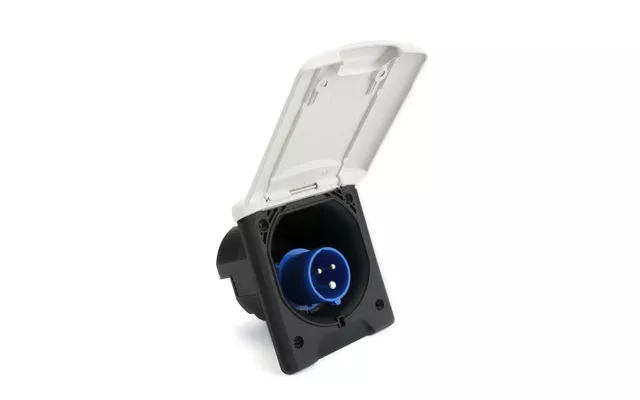 Toma Ext. 220V Cuadr. Magnetic Blanco Toma Ext. 220V Cuadr. Magnetic Blanco - Imagen 5