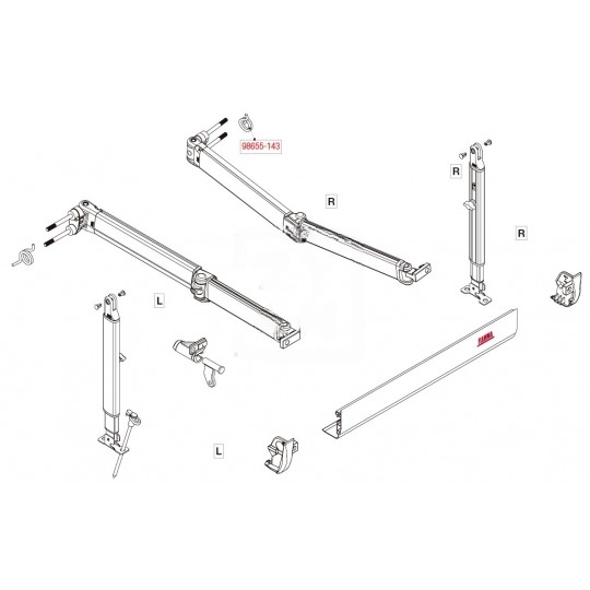 Muelle Torsion F45 I/Il/Ti/Til/Plus Derecha Muelle Torsion F45 I/Il/Ti/Til/Plus Derecha - Imagen 2