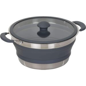 Cacerola Plegable Silicona 3L Gris