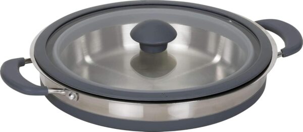 Cacerola Plegable Silicona 3L Gris - Imagen 3