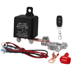 Rele Bateria 200A Wireless Con Mando