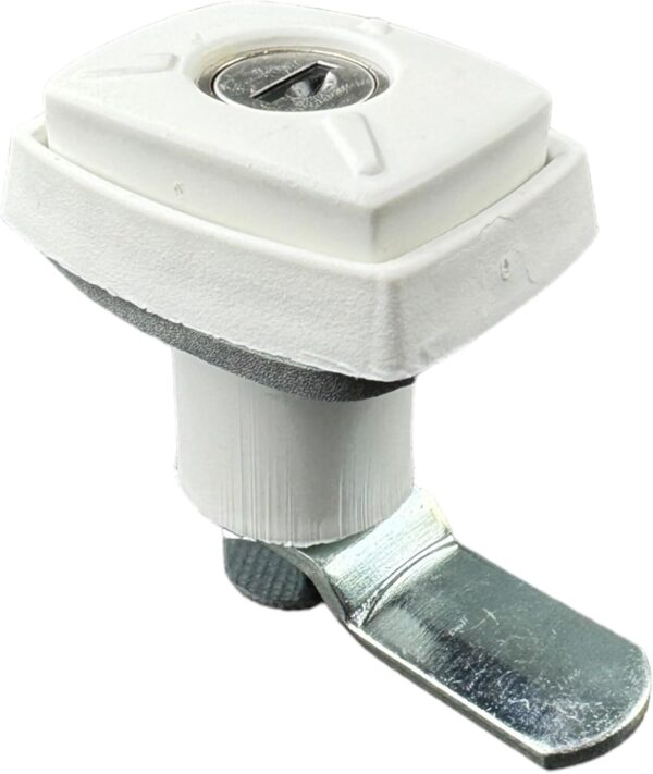 Cerradura Porton Push 28X30 Blanco - Imagen 4
