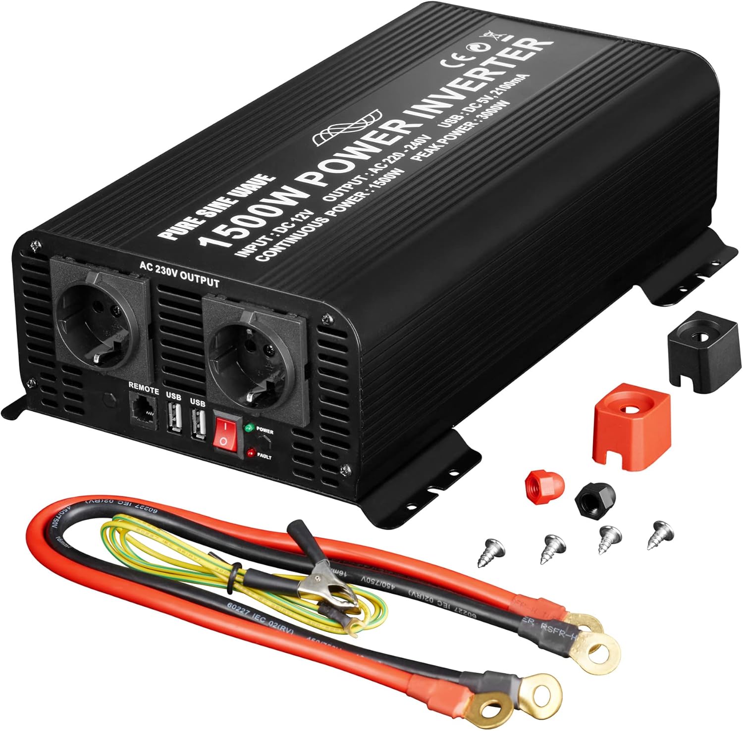 Convertidor Puro Sinus 12/220/1500W Convertidor Puro Sinus 12/220/1500W