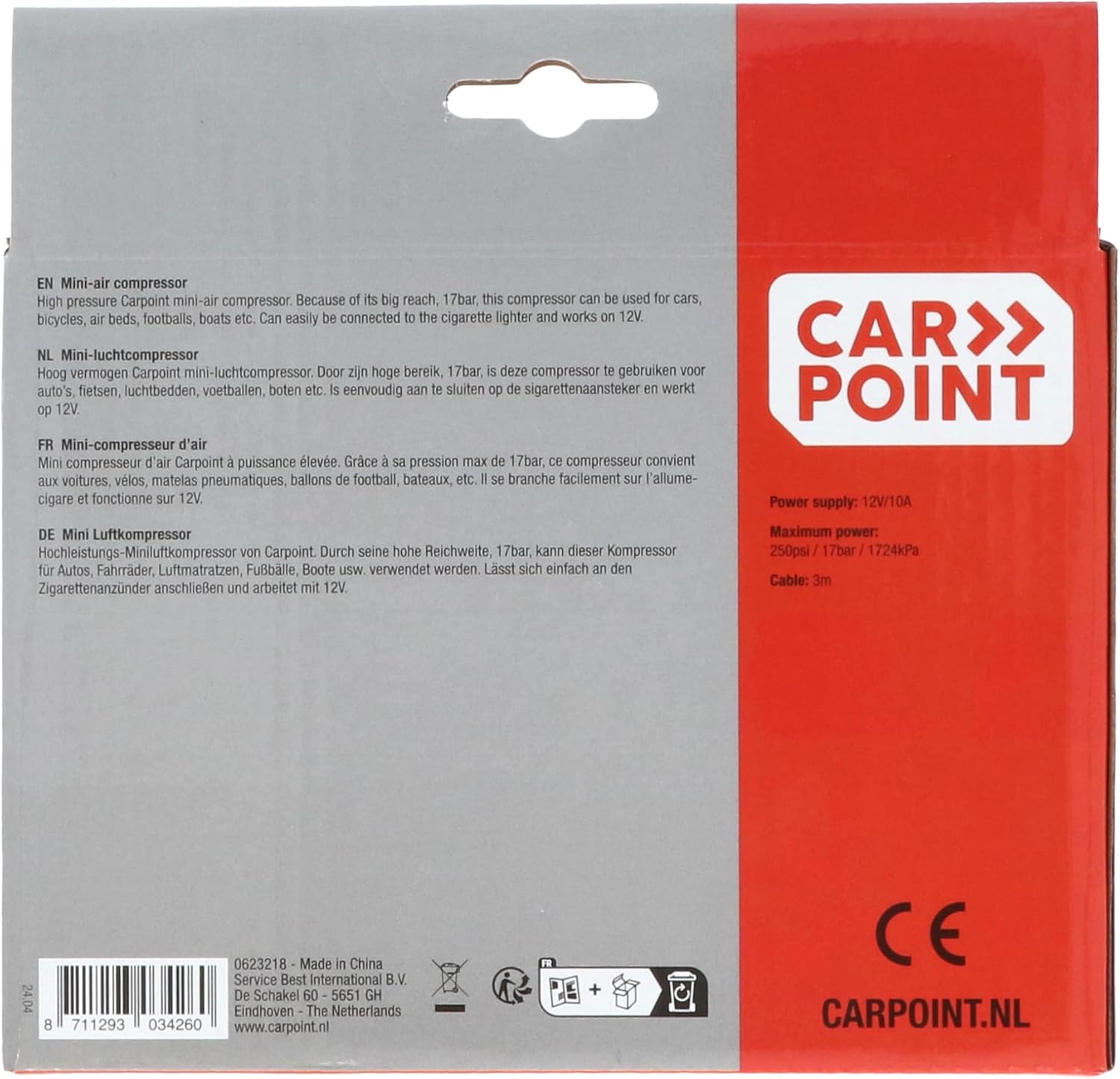 Compresor Aire Carpoint 12V Compresor Aire Carpoint 12V - Imagen 5