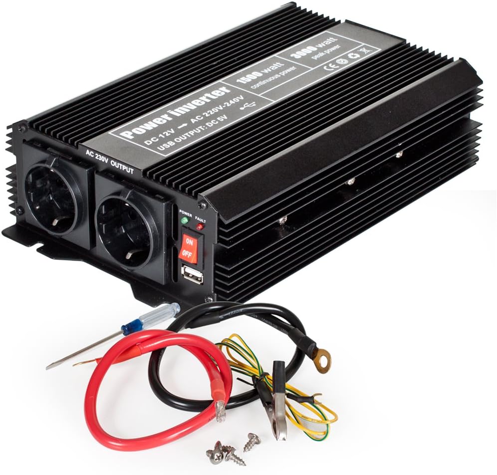 Convertidor 12/220/1500W Convertidor 12/220/1500W - Imagen 2