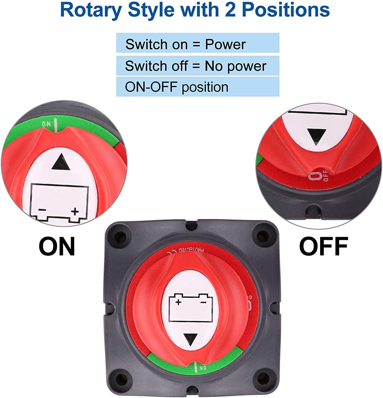 Separador Selector 2 Baterias Separador Selector 2 Baterias - Imagen 2