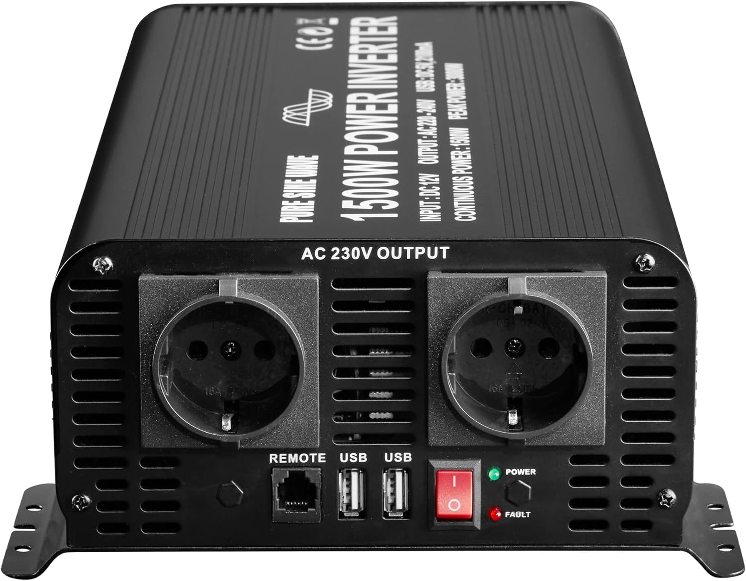 Convertidor Puro Sinus 12/220/1500W Convertidor Puro Sinus 12/220/1500W - Imagen 4