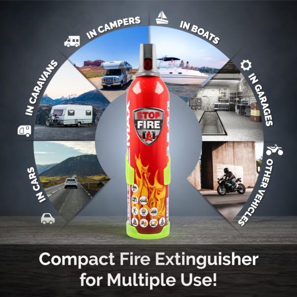 Extintor Spray Espuma 750 Gr. - Imagen 5