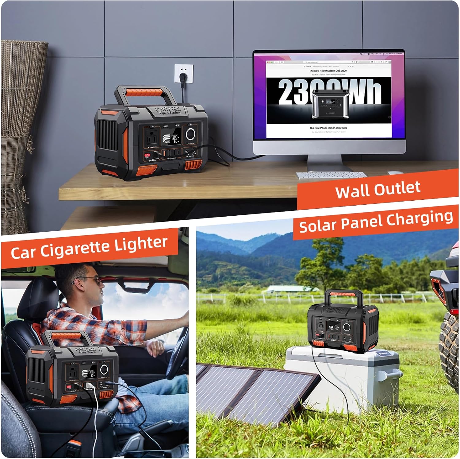 Estacion A3C 288Wh 230V/12V/Usb Estacion A3C 288Wh 230V/12V/Usb - Imagen 5