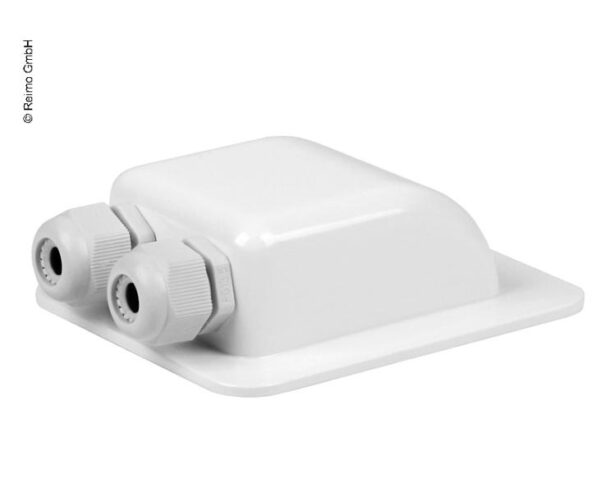 Cruza Cascos Placa Solar Doble Blanco - Imagen 4