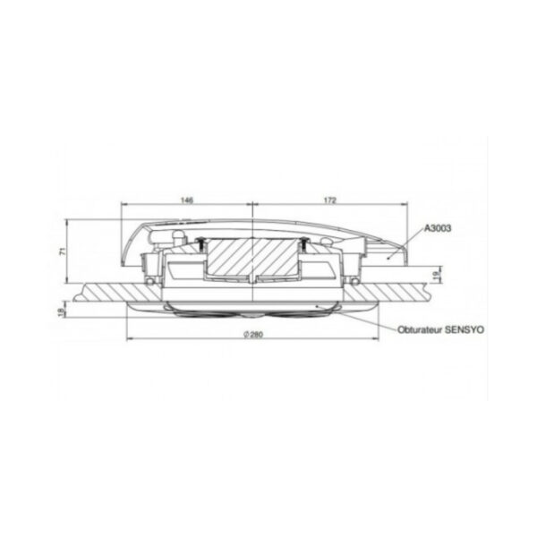 Aireador Extractor Siroco 12V - Imagen 3