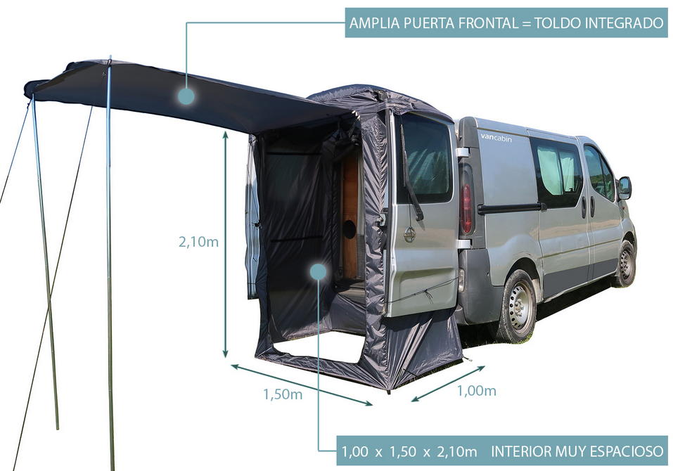 Avance Trasero Trafic/Vivaro/Custom Doble Puerta Avance Trasero Trafic/Vivaro/Custom Doble Puerta - Imagen 4