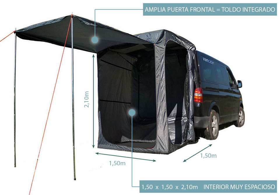 Avance Trasero VW T5/T6 Vancabin Porton Avance Trasero VW T5/T6 Vancabin Porton - Imagen 3