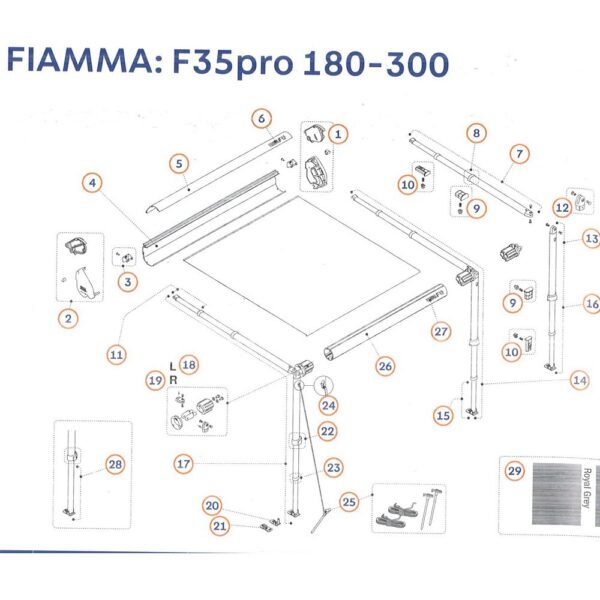 Pata Rafter F35 250 - Imagen 4