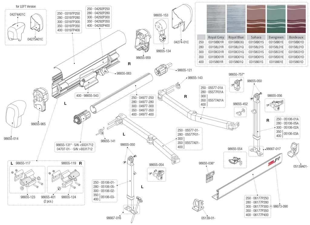 Tapa F45I 250-400 P.W. Tapa F45I 250-400 P.W. - Imagen 3
