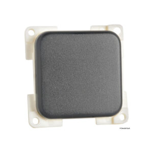 Interruptor Plano Gris Oscuro