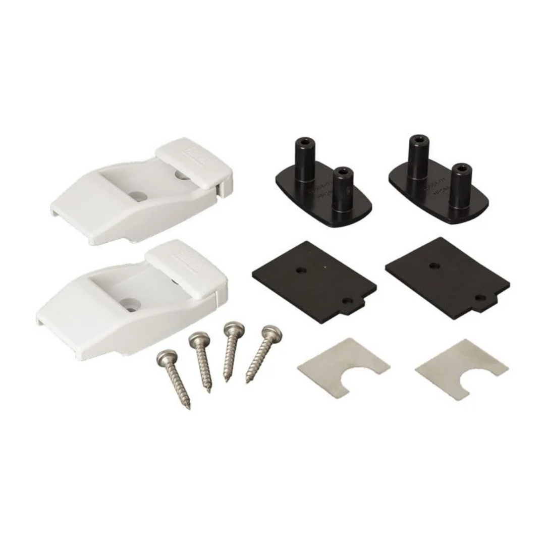 Kit Soporte Pared Lateral Fiamma Plastico Kit Soporte Pared Lateral Fiamma Plastico
