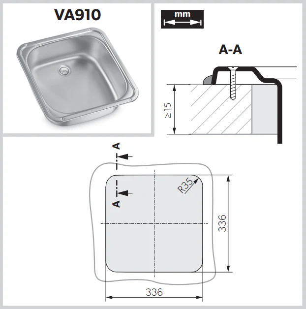 Seno Dometic Va910 Seno Dometic Va910 - Imagen 2