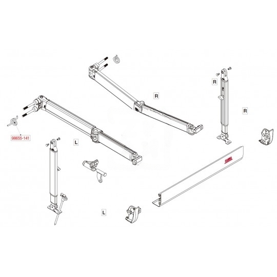 Muelle Torsion F45 I/Il/Ti/Til/Plus Izquierda Muelle Torsion F45 I/Il/Ti/Til/Plus Izquierda - Imagen 2