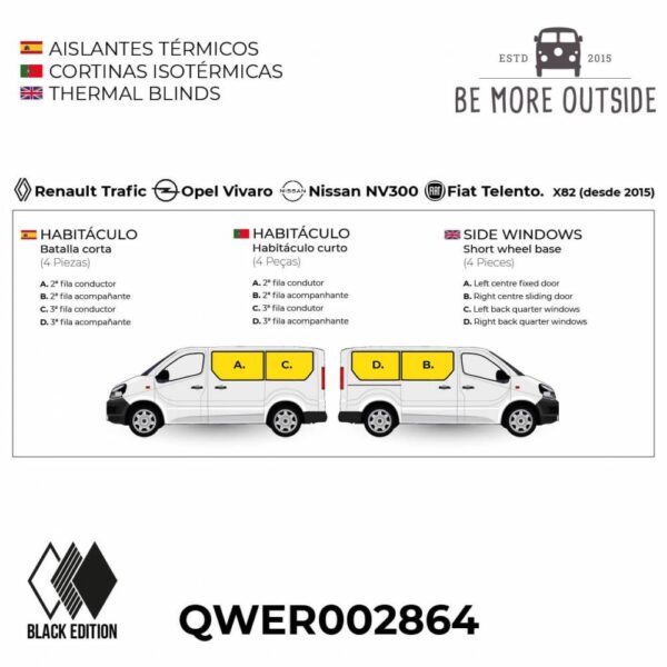 Termico Lateral Trafic/Vivaro Largo +15 - Imagen 3