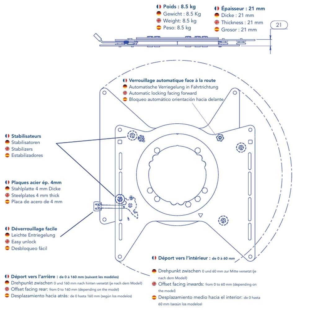 Plataforma VW T7 ID-Buzz Acompañante Plataforma VW T7 ID-Buzz Acompañante - Imagen 3