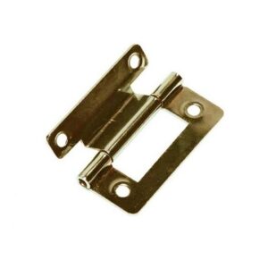 Bisagra Metalica Angular Dorada