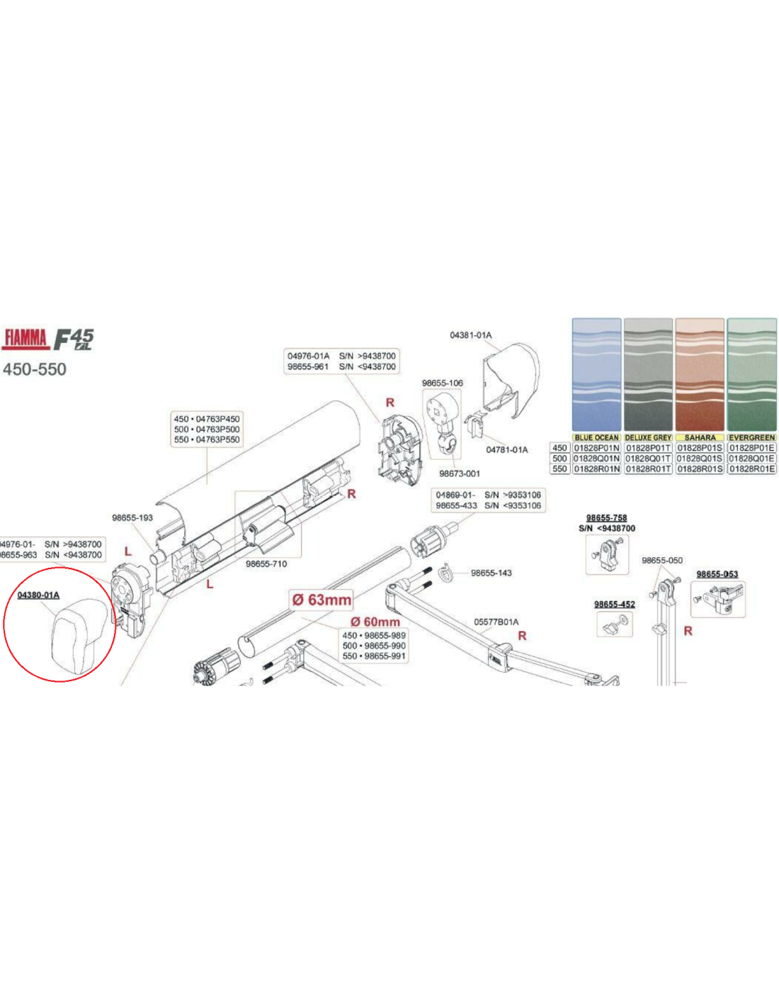 Tapa F45Il 450-550 P.W. Tapa F45Il 450-550 P.W. - Imagen 3