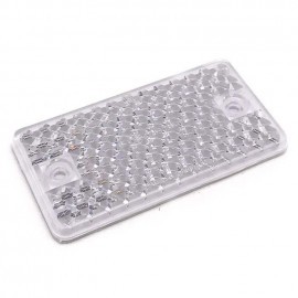 Catadioptrico Rectangular Blanco