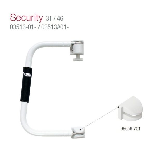 Cobertura Inferior Asa Security S/31/46 Blanco - Imagen 3