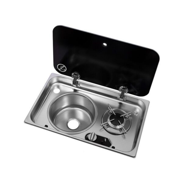 Cocina 1 Fuego Fregadero Izq Carbest