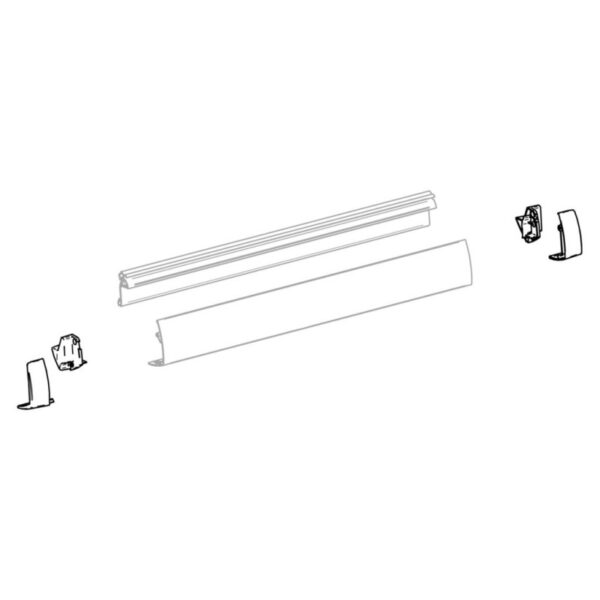 Tapa Frontal Der+Izq Omnistor 5102 Gris - Imagen 3