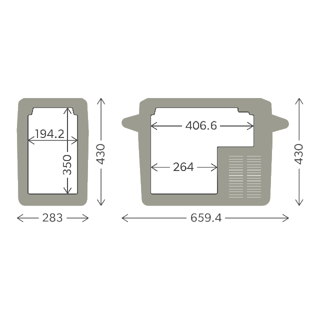 Nevera Dometic Coolfreeze CFF-20 Nevera Dometic Coolfreeze CFF-20 - Imagen 3