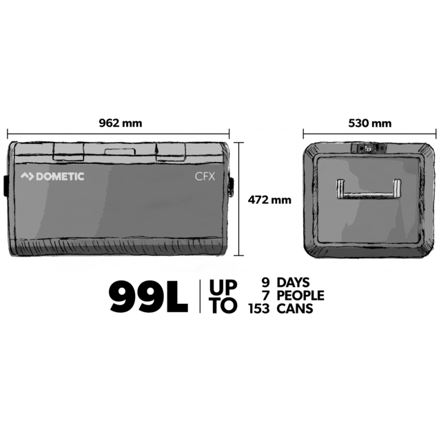 Nevera Dometic Coolfreeze CFX3 100 Nevera Dometic Coolfreeze CFX3 100 - Imagen 3