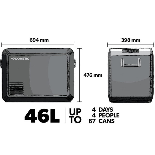 Nevera Dometic Coolfreeze CFX3 45 Nevera Dometic Coolfreeze CFX3 45 - Imagen 3