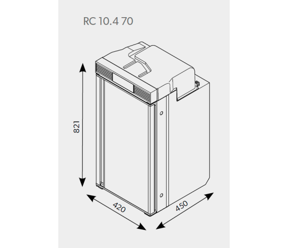 Nevera Dometic RC 10.4T 90 Nevera Dometic RC 10.4T 90 - Imagen 4
