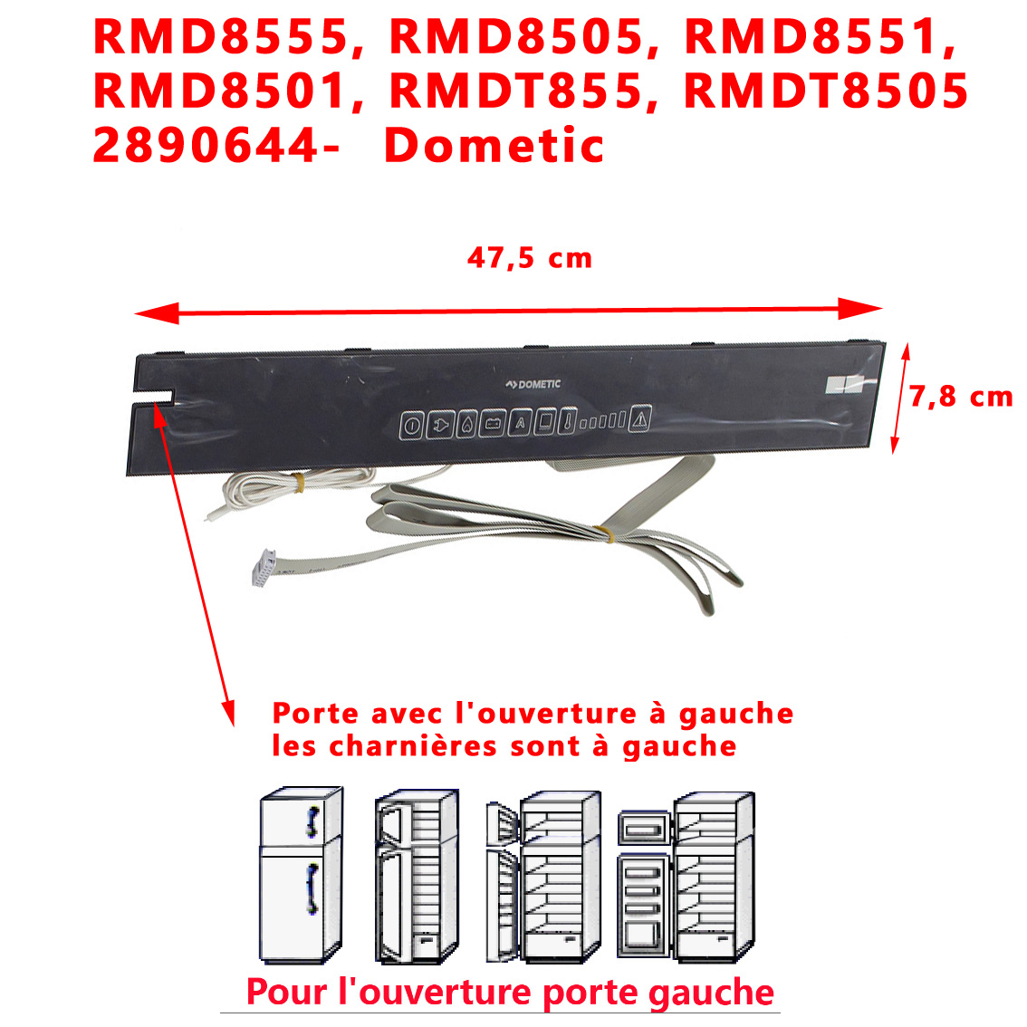 Panel Mandos Rmd/Rmdt 8505-8555 Panel Mandos Rmd/Rmdt 8505-8555 - Imagen 8