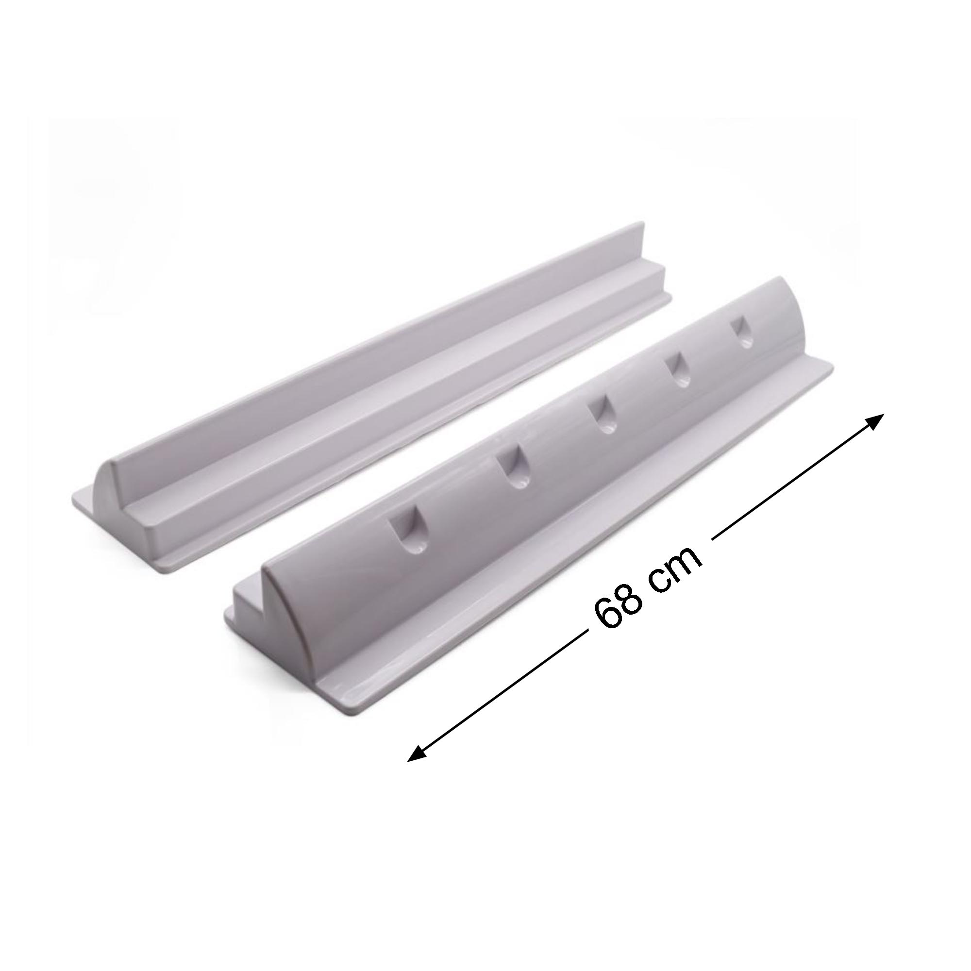 Kit Soportes Panel ABS x2 677mm Kit Soportes Panel ABS x2 677mm - Imagen 2