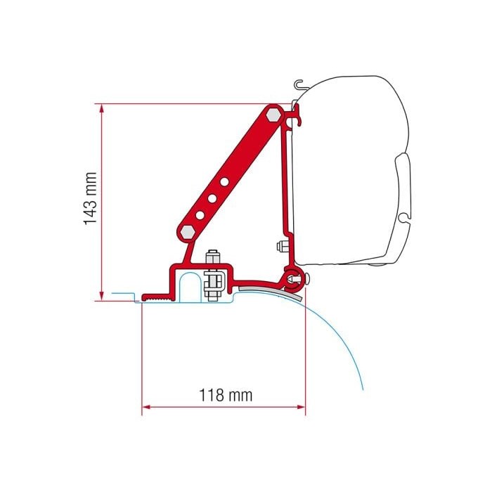 Kit F45 Ducato/Jumper/Boxer 1994-2006 Kit F45 Ducato/Jumper/Boxer 1994-2006