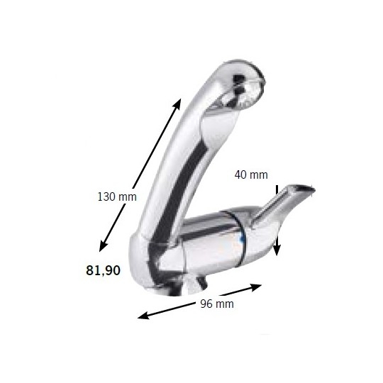Grifo Mezclador Style Keramik 33mm Grifo Mezclador Style Keramik 33mm - Imagen 5