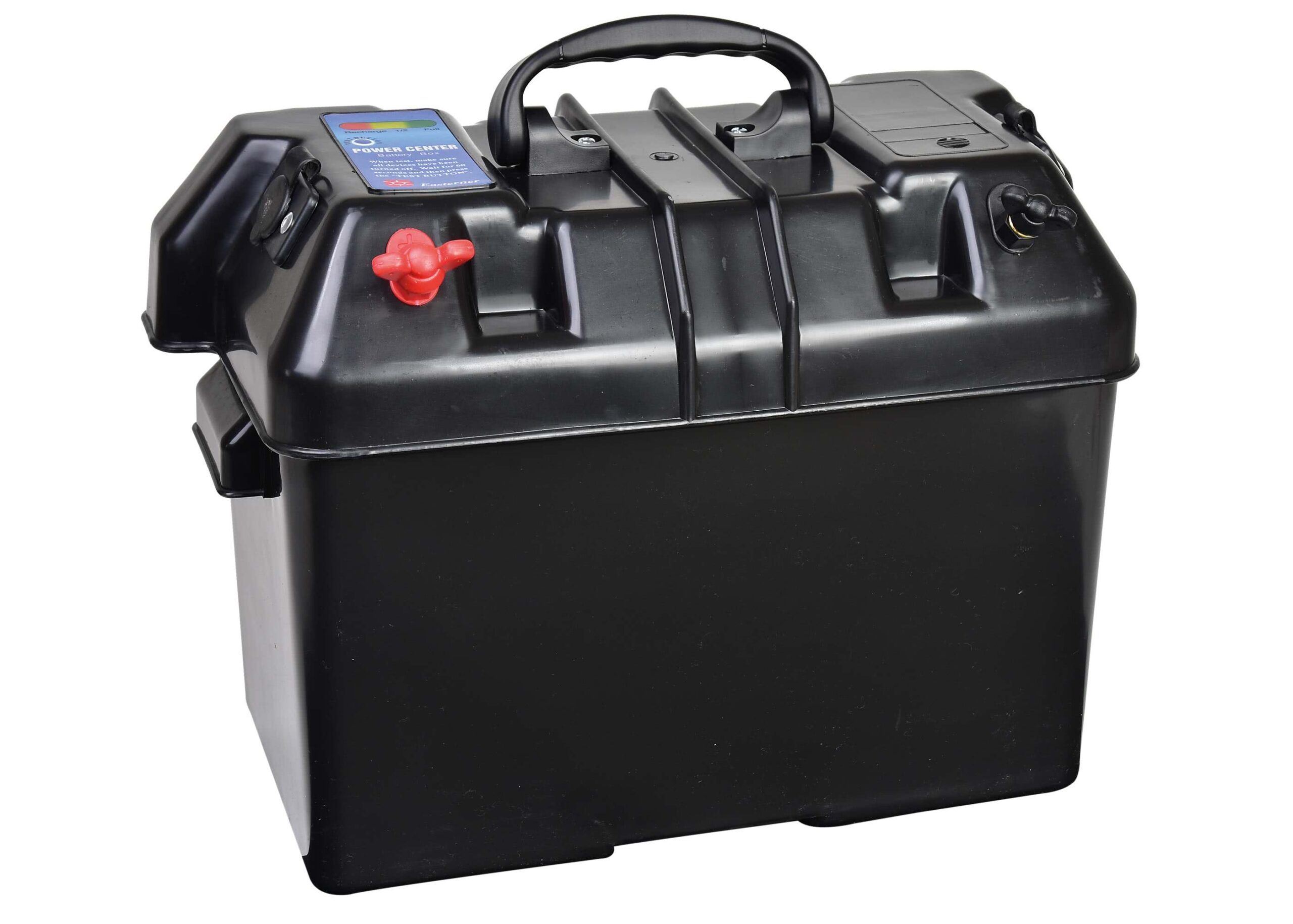 Caja Bateria Con Terminales 12V Plus Caja Bateria Con Terminales 12V Plus