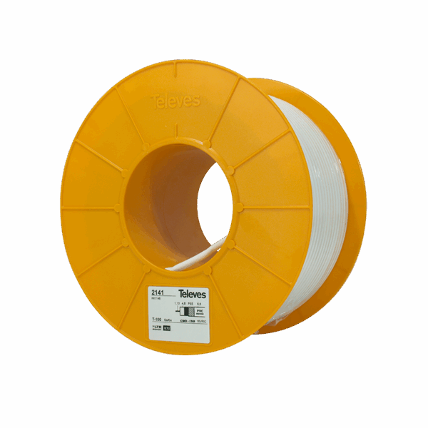 Cable Antena T100Plus Blanco - Imagen 2